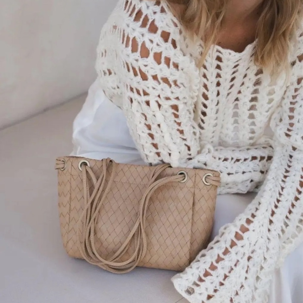 NEW WITH TAGS Leather Shoulder Bag